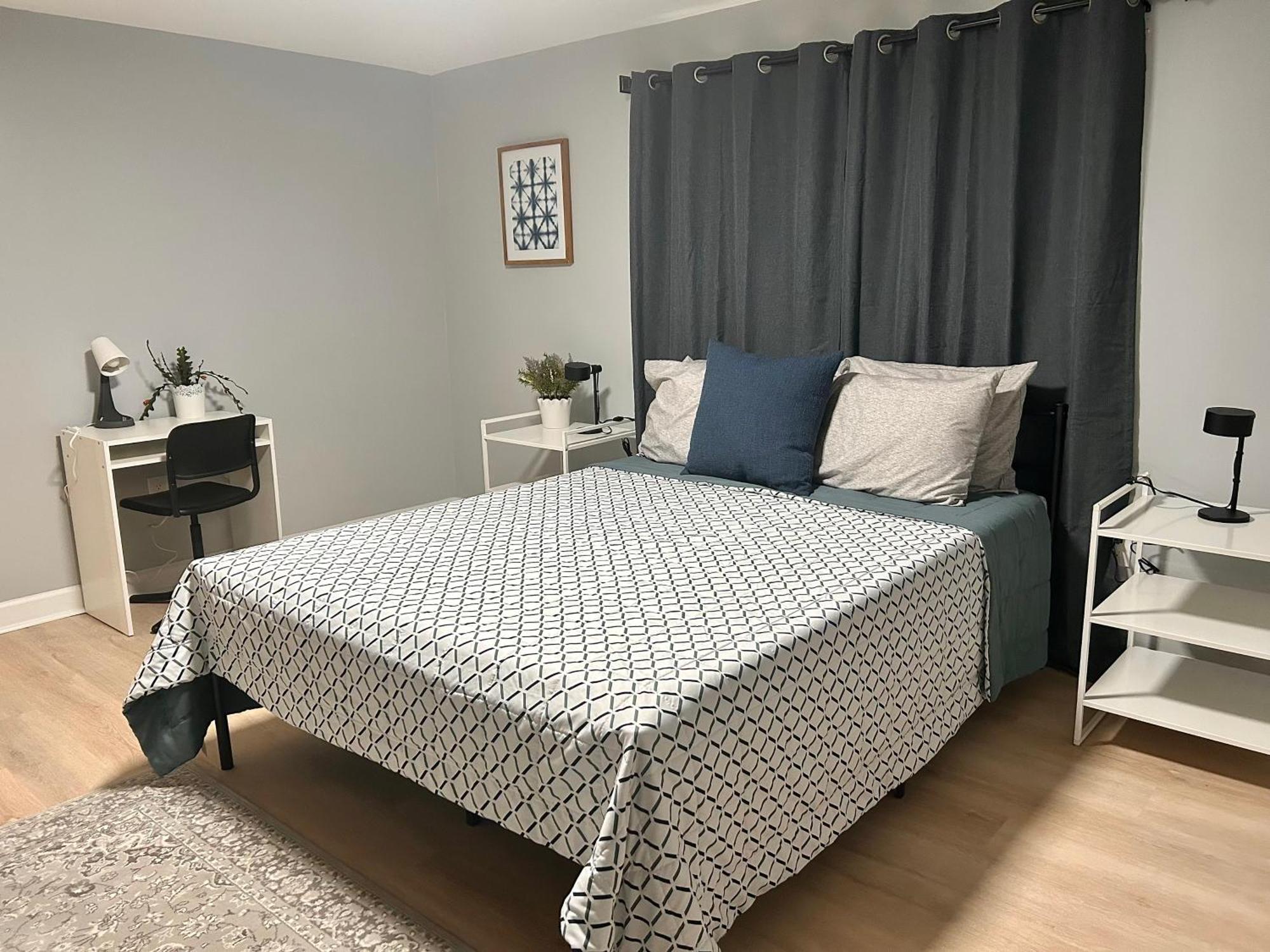 Comfy Lower Lvl Apt With Jetted Tub Near Uptown And Unc Charlotte Extérieur photo